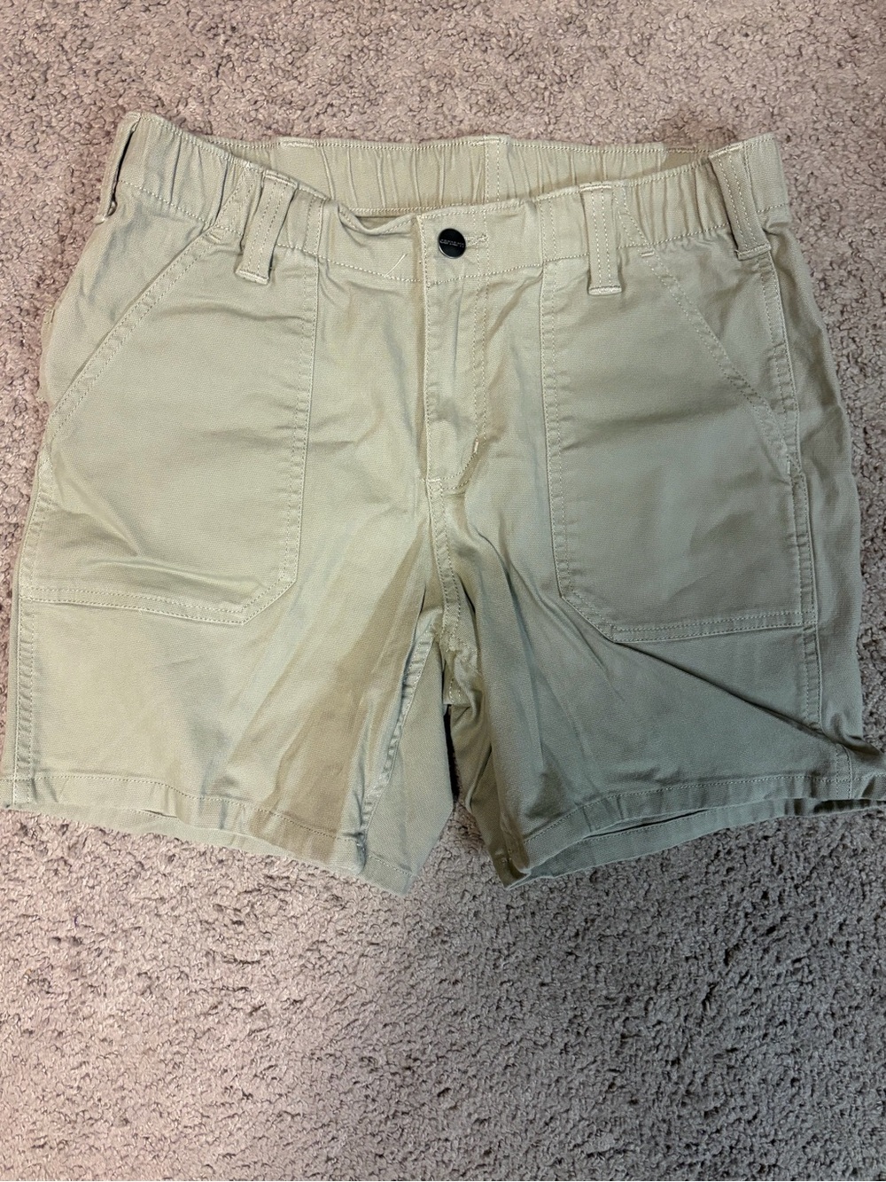 Carhartt Khaki Utility Bermuda Shorts